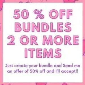 50% off all bundles‼️